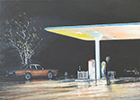 Gasolinera, 2019, Öl auf Leinwand, 30 x 40 cm