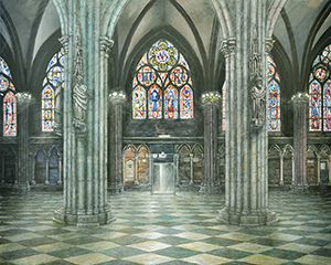 Münster 4, 2015, Öl auf Leinwand, 120 x 150 cm