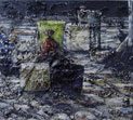 Atelierbild CLXXVIII, 1988, Öl auf Lw. 90 x 100 cm