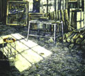 Atelierbild CXC, 1988, Öl auf Lw. 180 x 200 cm