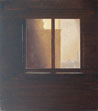 Fensterbild, 1991, Öl auf Hartf. 34 x 30 cm