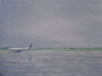 Aeropuerto (STR-2), 2009, Öl auf Lw. 30 x 40 cm