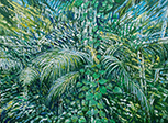 Floresta 1, 2022, Öl auf Leinwand, 30 x 40 cm
