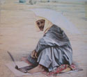 Djemaa el-Fna (جامع الفناء) V, 1999, Öl auf Lw. 105 x 120 cm