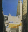 Ghardaia I, 1999, Öl auf Lw. 34 x 30 cm