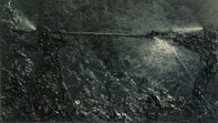 Barrenando, 1988, Öl auf Hartf. 34 x 60 cm