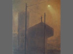 Nespral, 1984, Öl auf Hartf. 34 x 30 cm