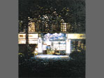 Nachtbild (Regret rien), 1998, Öl auf Lw. 34 x 30 cm