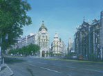 Metrópolis (Madrid), 2006, Öl auf Lw. 90 x 100 cm