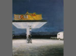 Nachtbild (Σo9il), 1998, Öl auf Lw. 34 x 30 cm