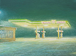 Verde, 2014, Öl auf Leinwand, 30 x 40 cm
