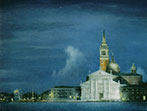 Venedig IX (S. Giorggio Magiore), 2004, Öl auf Leinwand, 80 x 100 cm