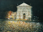 Venedig XV (Il Redentore), 2004, Öl auf Lw. 30 x 40 cm