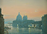 Venedig 5, 2012, Öl auf Leinwand, 30 x 40 cm