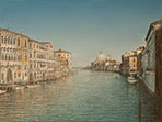Venedig 6 (Canal Grande), 2012, Öl auf Leinwand, 100 x 120 cm