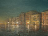 Venedig 9, 2012, Öl auf Leinwand, 30 x 40 cm